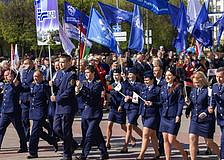 Могилёвские железнодорожники приняли участие в мероприятиях, посвященных Празднику труда